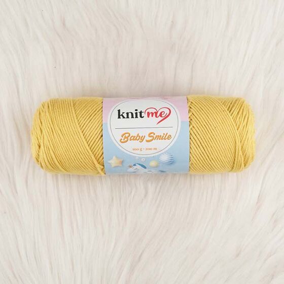 KNİT ME BABY SMİLE EL ÖRGÜ İPİ 100 G.200 MT.