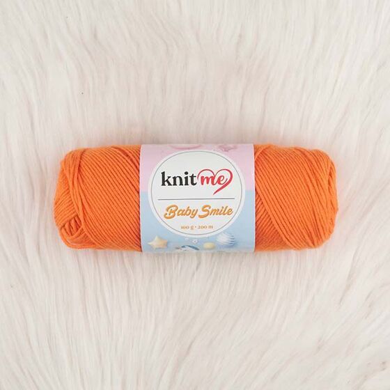 KNİT ME BABY SMİLE EL ÖRGÜ İPİ 100 G.200 MT.