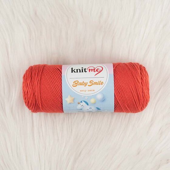 KNİT ME BABY SMİLE EL ÖRGÜ İPİ 100 G.200 MT.