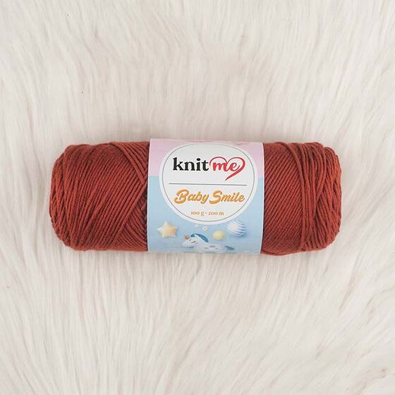 KNİT ME BABY SMİLE EL ÖRGÜ İPİ 100 G.200 MT.