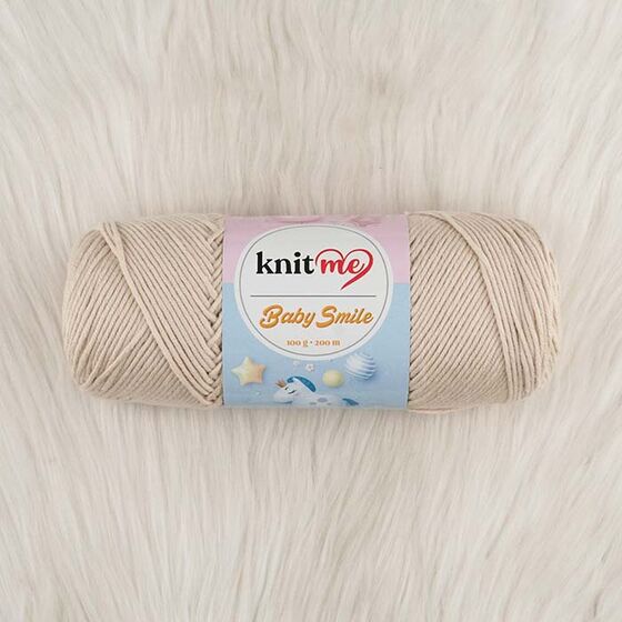 KNİT ME BABY SMİLE EL ÖRGÜ İPİ 100 G.200 MT.