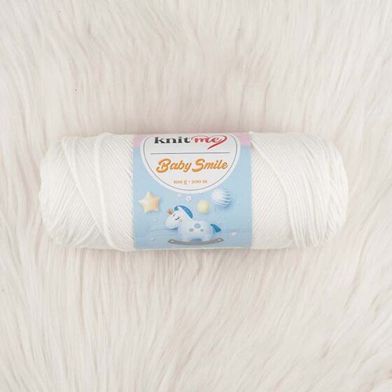 KNİT ME BABY SMILE HAND KNITTING YARN 100 G.200 MT.