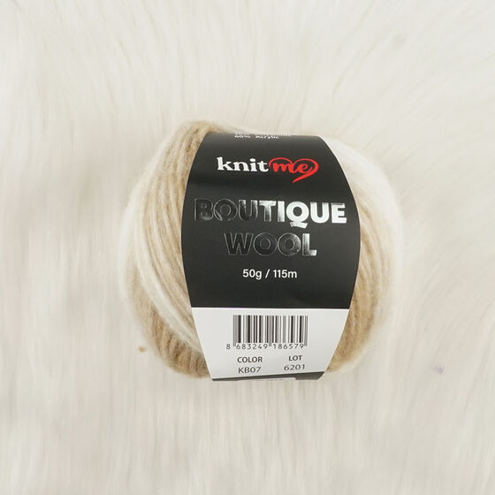 KNİT ME BOUTIQUE WOOL EL ÖRGÜ İPİ 50 GR.115 MT.