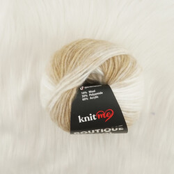 KNİT ME BOUTIQUE WOOL EL ÖRGÜ İPİ 50 GR.115 MT. - Thumbnail