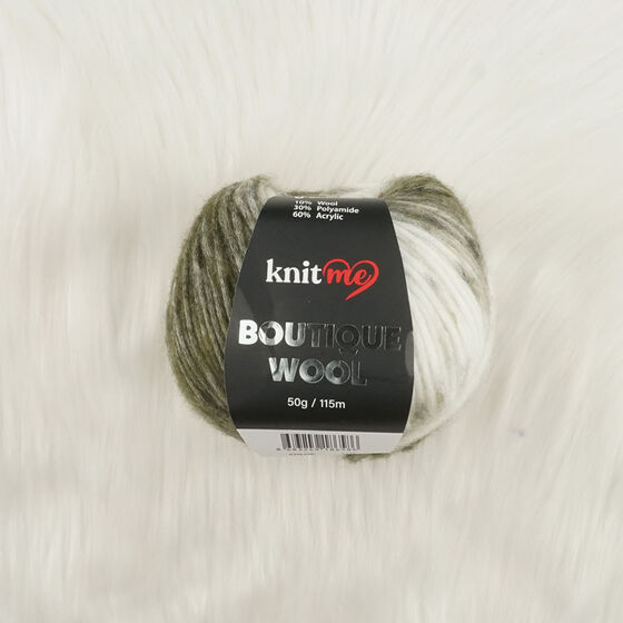 KNİT ME BOUTIQUE WOOL EL ÖRGÜ İPİ 50 GR.115 MT.