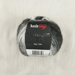 KNİT ME BOUTIQUE WOOL EL ÖRGÜ İPİ 50 GR.115 MT. - Thumbnail