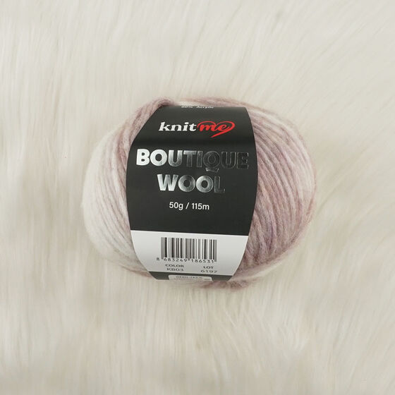 KNİT ME BOUTIQUE WOOL EL ÖRGÜ İPİ 50 GR.115 MT.