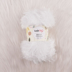 KNİT ME BRIGHT EYELASH HAND KNITTING YARN 100 GR.85 MT. - Thumbnail