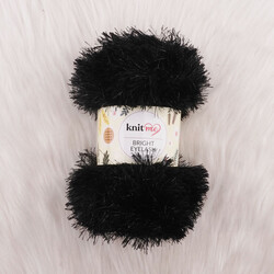 KNİT ME BRIGHT EYELASH HAND KNITTING YARN 100 GR.85 MT. - Thumbnail