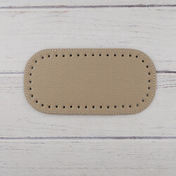 KNİT ME ÇANTA TABANI OVAL 20x10 CM - Thumbnail