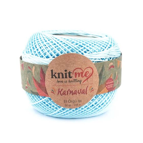 KNİT ME CARNIVAL HAND KNITTING YARN 20 PLY 50 GR 118 M.