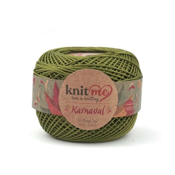 KNİT ME CARNIVAL HAND KNITTING YARN 20 PLY 50 GR 118 M.