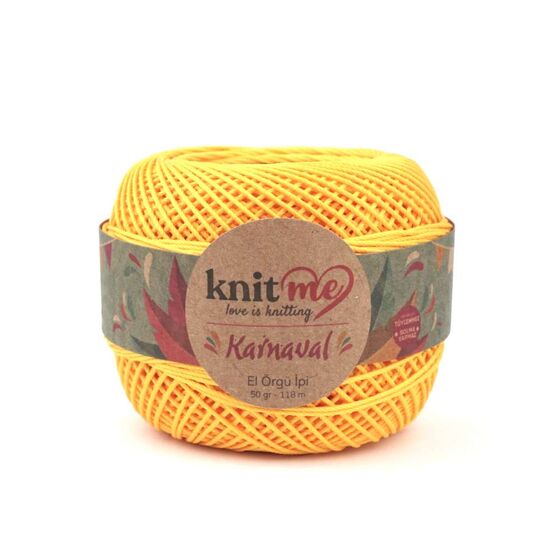 KNİT ME CARNIVAL HAND KNITTING YARN 20 PLY 50 GR 118 M.