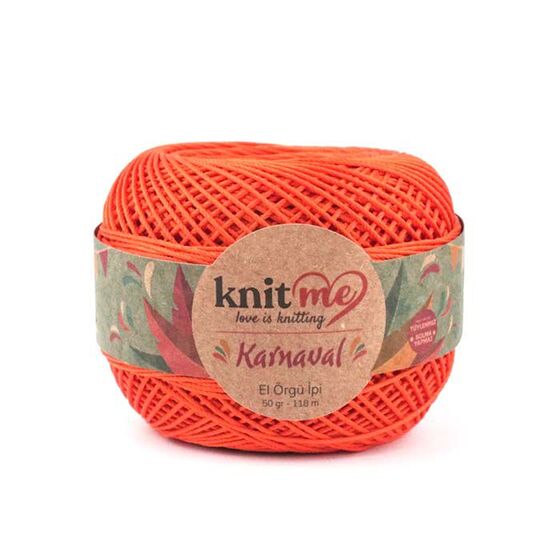 KNİT ME CARNIVAL HAND KNITTING YARN 20 PLY 50 GR 118 M.