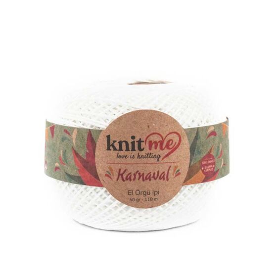 KNİT ME CARNIVAL HAND KNITTING YARN 20 PLY 50 GR 118 M.