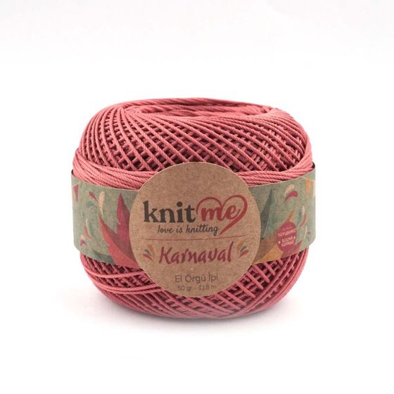 KNİT ME CARNIVAL HAND KNITTING YARN 20 PLY 50 GR 118 M.