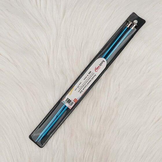 KNİT ME COLOR METAL KIDS KNITTING NEEDLE 25 CM