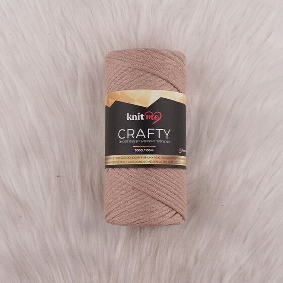 KNİT ME CRAFTY COTTON MACROME KNITTING YARN 200 G.100 MT.