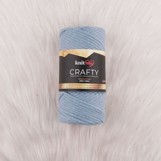 KNİT ME CRAFTY COTTON MACROME KNITTING YARN 200 G.100 MT.