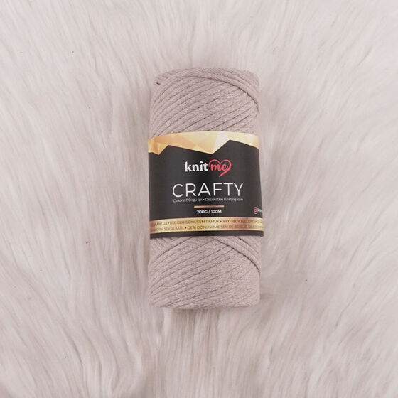 KNİT ME CRAFTY COTTON MACROME KNITTING YARN 200 G.100 MT.