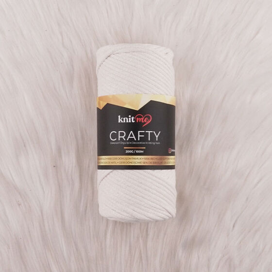 KNİT ME CRAFTY COTTON MACROME KNITTING YARN 200 G.100 MT.