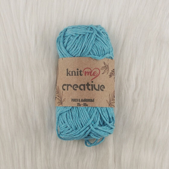 KNİT ME CREATIVE PUNCH AND AMIGURUMI HAND KNITTING YARN 25 GR.65 MT.