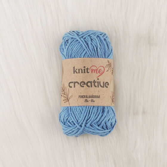 KNİT ME CREATIVE PUNCH AND AMIGURUMI HAND KNITTING YARN 25 GR.65 MT.