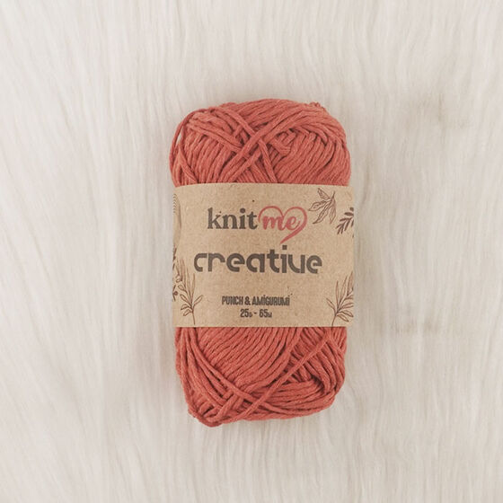 KNİT ME CREATIVE PUNCH AND AMIGURUMI HAND KNITTING YARN 25 GR.65 MT.