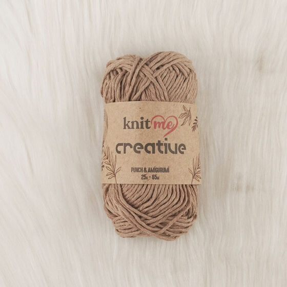 KNİT ME CREATIVE PUNCH AND AMIGURUMI HAND KNITTING YARN 25 GR.65 MT.