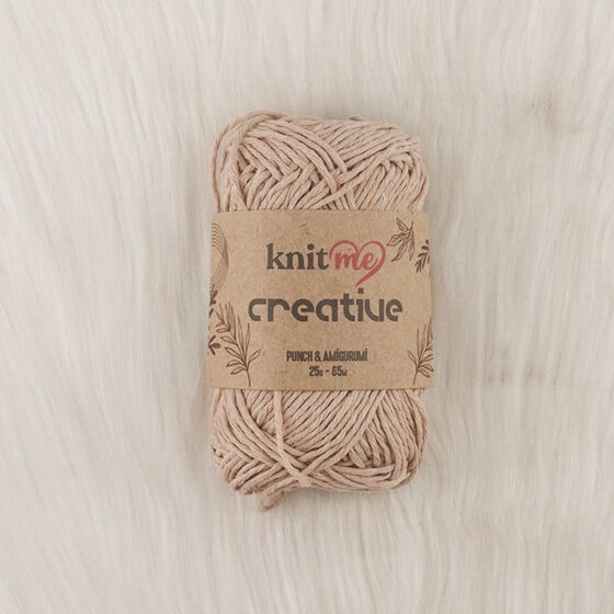 KNİT ME CREATIVE PUNCH AND AMIGURUMI HAND KNITTING YARN 25 GR.65 MT.