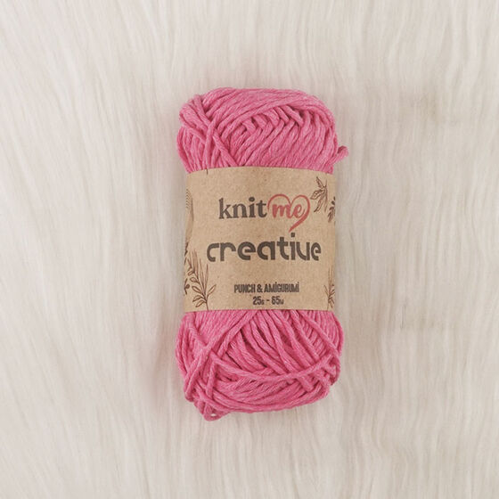 KNİT ME CREATIVE PUNCH AND AMIGURUMI HAND KNITTING YARN 25 GR.65 MT.