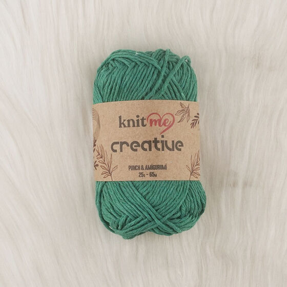 KNİT ME CREATIVE PUNCH AND AMIGURUMI HAND KNITTING YARN 25 GR.65 MT.