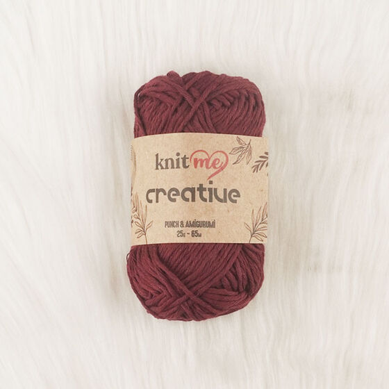 KNİT ME CREATIVE PUNCH AND AMIGURUMI HAND KNITTING YARN 25 GR.65 MT.