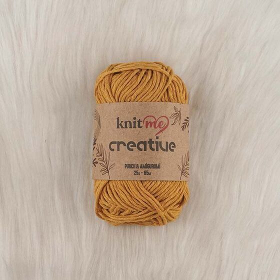 KNİT ME CREATIVE PUNCH AND AMIGURUMI HAND KNITTING YARN 25 GR.65 MT.