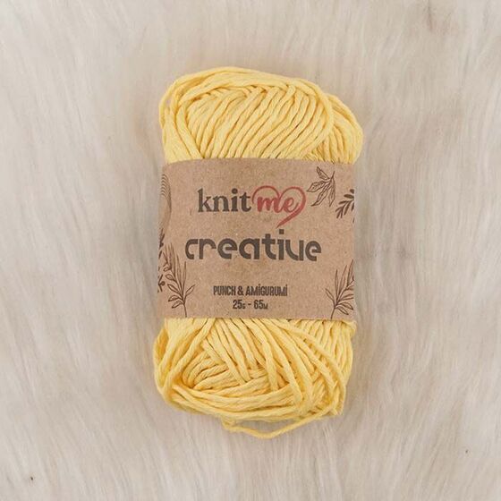 KNİT ME CREATIVE PUNCH AND AMIGURUMI HAND KNITTING YARN 25 GR.65 MT.