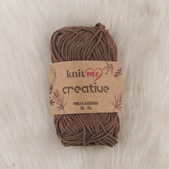 KNİT ME CREATIVE PUNCH AND AMIGURUMI HAND KNITTING YARN 25 GR.65 MT.