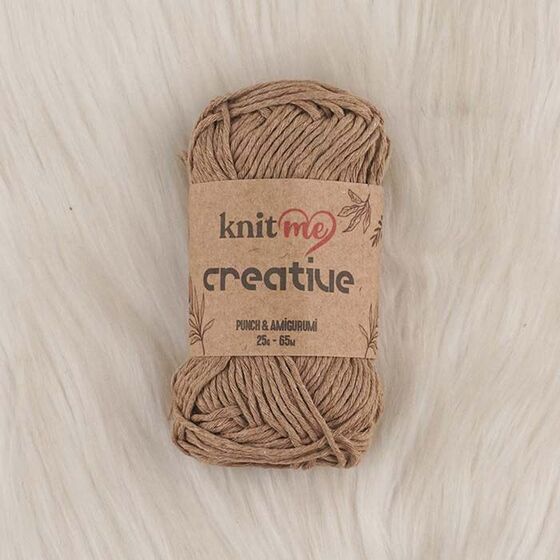 KNİT ME CREATIVE PUNCH AND AMIGURUMI HAND KNITTING YARN 25 GR.65 MT.