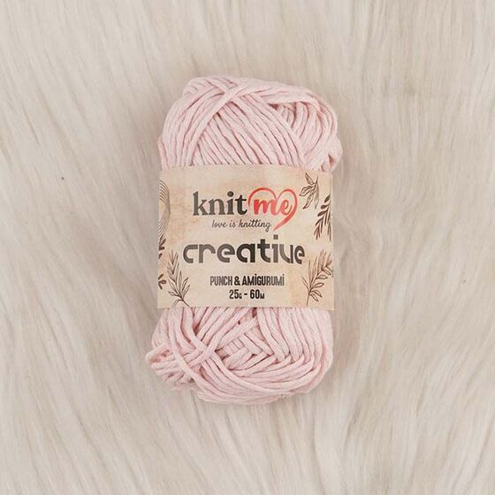 KNİT ME CREATIVE PUNCH AND AMIGURUMI HAND KNITTING YARN 25 GR.65 MT.