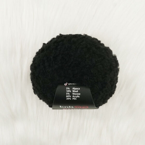 KNİT ME CURLY ALPACA EL ÖRGÜ İPİ 50 GR.85 MT.