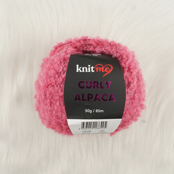 KNİT ME CURLY ALPACA EL ÖRGÜ İPİ 50 GR.85 MT. - Thumbnail