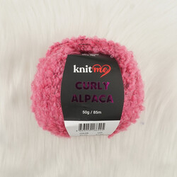 KNİT ME CURLY ALPACA EL ÖRGÜ İPİ 50 GR.85 MT. - Thumbnail