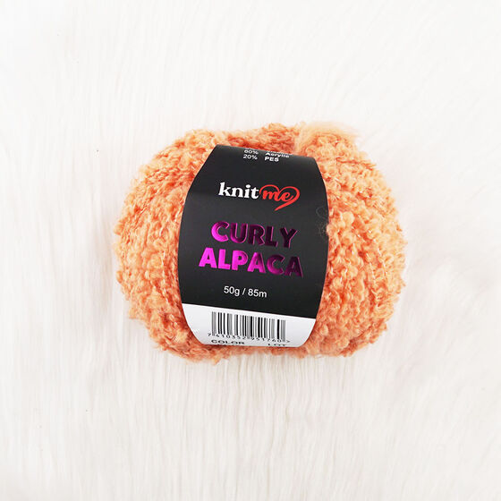 KNİT ME CURLY ALPACA EL ÖRGÜ İPİ 50 GR.85 MT.