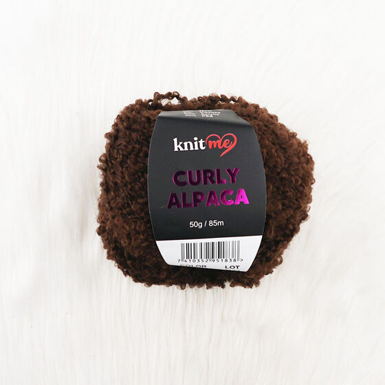 KNİT ME CURLY ALPACA EL ÖRGÜ İPİ 50 GR.85 MT.