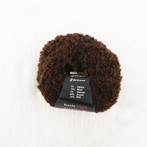 KNİT ME CURLY ALPACA EL ÖRGÜ İPİ 50 GR.85 MT.