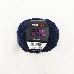 KNİT ME CURLY ALPACA EL ÖRGÜ İPİ 50 GR.85 MT. - Thumbnail