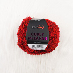 KNİT ME CURLY MELANGE EL ÖRGÜ İPİ 50 GR.85 MT. - Thumbnail