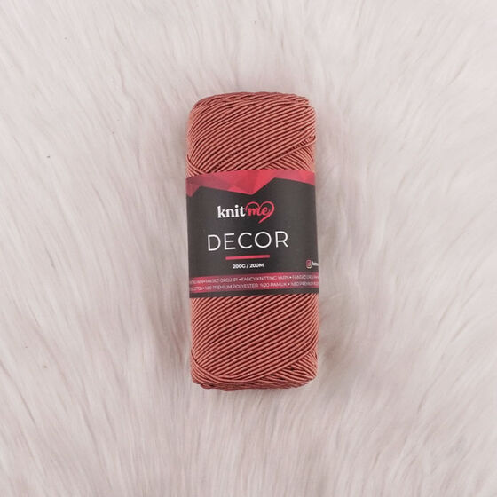 KNİT ME DECOR POLYESTER KNITTING YARN 200 GR.200 MT.