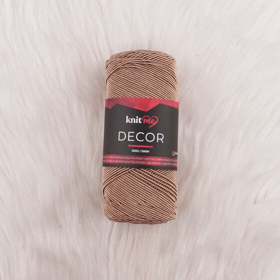 KNİT ME DECOR POLYESTER KNITTING YARN 200 GR.200 MT.