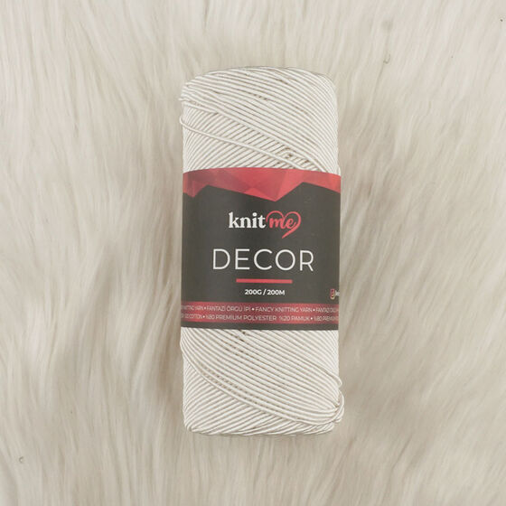 KNİT ME DECOR POLYESTER KNITTING YARN 200 GR.200 MT.