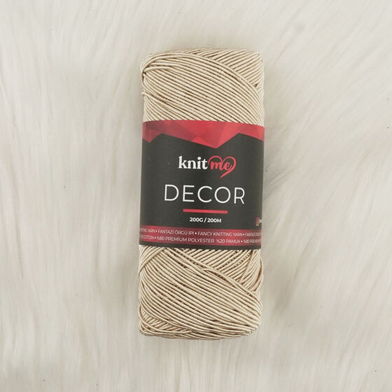 KNİT ME DECOR POLYESTER KNITTING YARN 200 GR.200 MT.